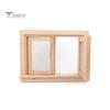 Деревянная модель пустого окна, миниатюрная 1/12 кукольный дом, мебельный аксессуар для комнаты