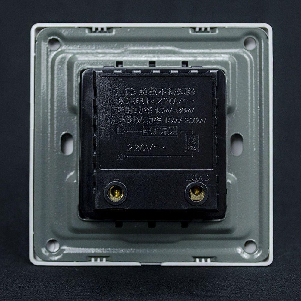 86*86мм 220В 10А Настенный выключатель света/лампы Выключатель регулировки скорости Диммер Поворотные выключатели