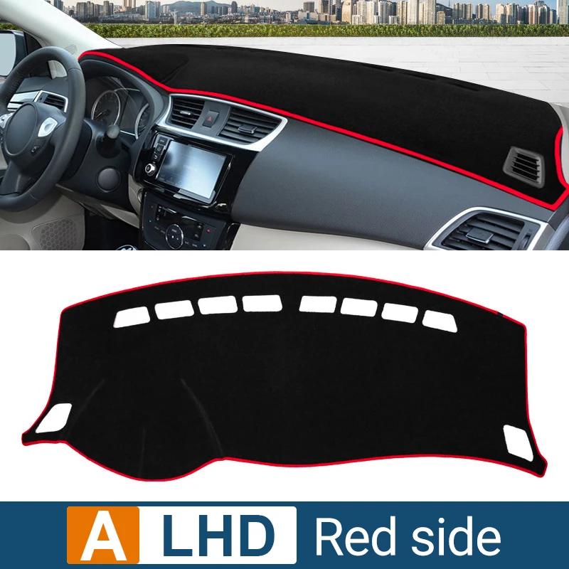 Для Nissan Sentra Sylphy B17 2013 2014 2015 2016 2017 2018 2019 крышка приборной панели автомобиля, защитный коврик от солнца, анти-УФ-излучения