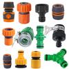 Garden Hose Quick Connector 1/2'' 3/4" Garden Water Pipe Car Wash Gun Joint Watering Pipe Fittings Pipe Connector Accessories