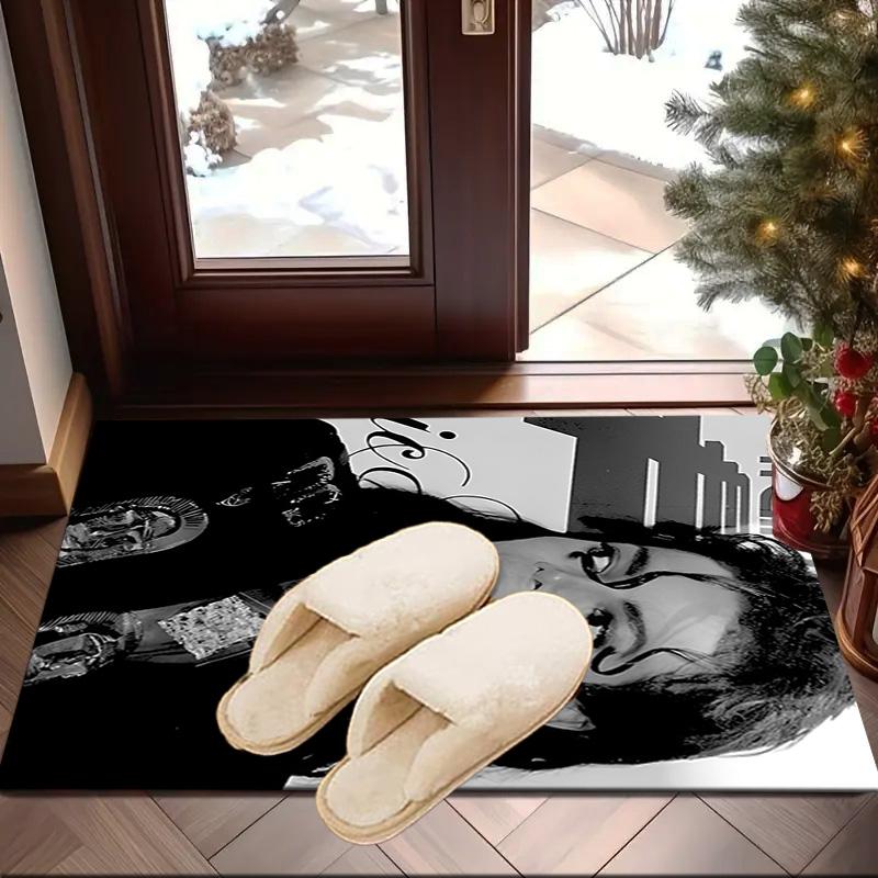 Michael muisc Carpet, Chair Rug,Rug for Office Bedroom living rooms, Doormat decor Fan Gift Christmas Gift
