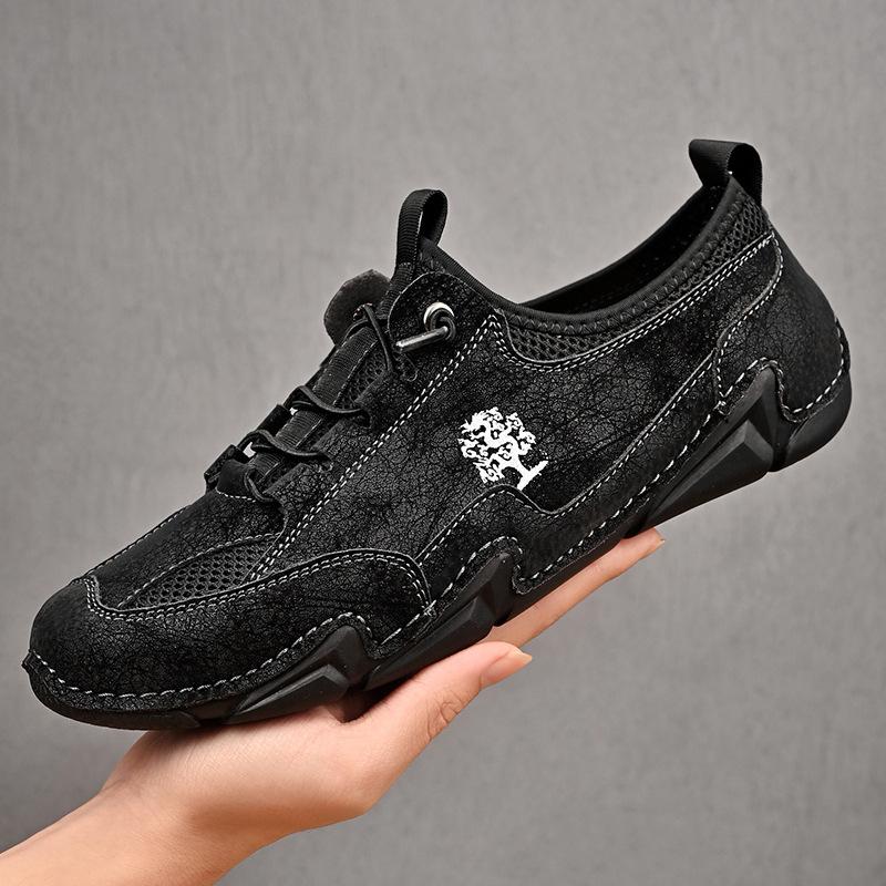 Large size breathable mesh men's shoes fashionable casual outdoor shoes comfortable and versatile