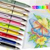 12pcs 12 Colors Eternal Pencil Nib Art Sketch Eternal Pencil Replacement Head  Writing Accessories