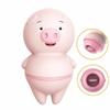Cute Pink Pig Licking  Tongue Oral Sex Clitoral Simulator Nipple Massager Clitoral S