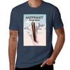 Andermatt Switzerland ski poster Poster TShirt Breathable Lightweight Summer Top