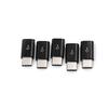 5pcs USB Type-C Male Connector To Micro USB 3.1 Converter USB-C Adapter Tool