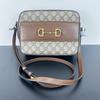[Pre-Owned] Gucci Horsebit 1955 Small Shoulder Bag 'Beige/Ebony' - Excellent #88VANG