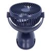 USB Mini Clip Fan Сильный ветер 3 лопасти перезаряжаемый 4 передачи настольный охлаждающий вентилятор CoolerBlue