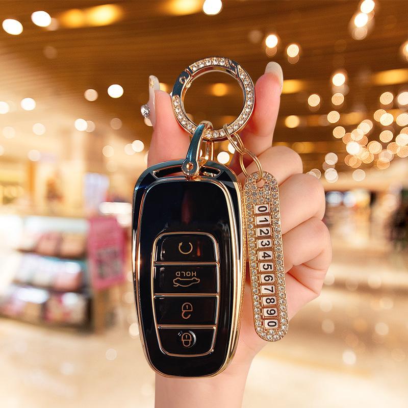 Подходит для комплекта ключей Hongqi h5 23 h9 hs7 накладка h7 пряжка eqm5 специальный e-hs3 высококлассный hs5 автомобиль для мужчин и женщин