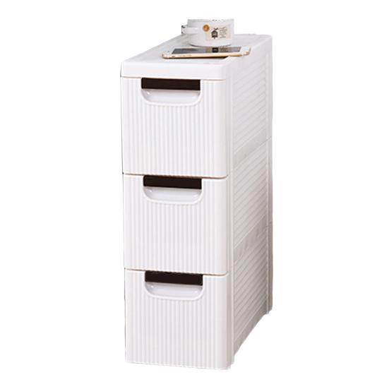 Шкаф для хранения с выдвижными ящиками и невидимыми колесами, штабелируемый дизайн, большая вместимость, легко выдвигается, тележка-органайзер на колесиках