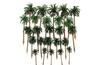 Speed Mao Railway Model Diorama Trees Palm Trees 5 Types 25 Pieces Set