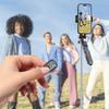360° Вращающаяся телескопическая селфи-палка Портативная 1,7 м Bluetooth селфи-палка Легкая регулируемая селфи-палка Штатив