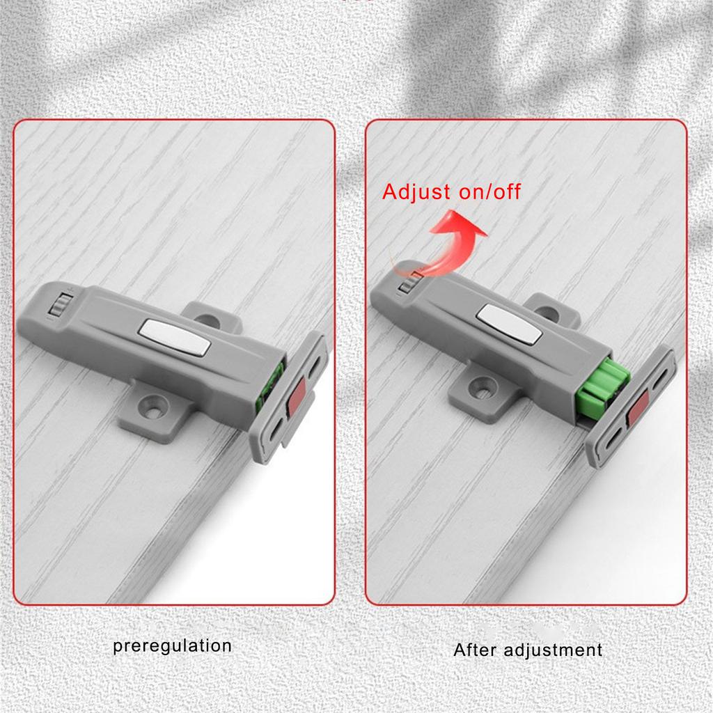 Защелки нажимного типа Защелки для ящиков Защелки для шкафов Сенсорные защелки Устройство самоблокировки с отскоком Защелки для открывания дверей, нажимаемые нажатием