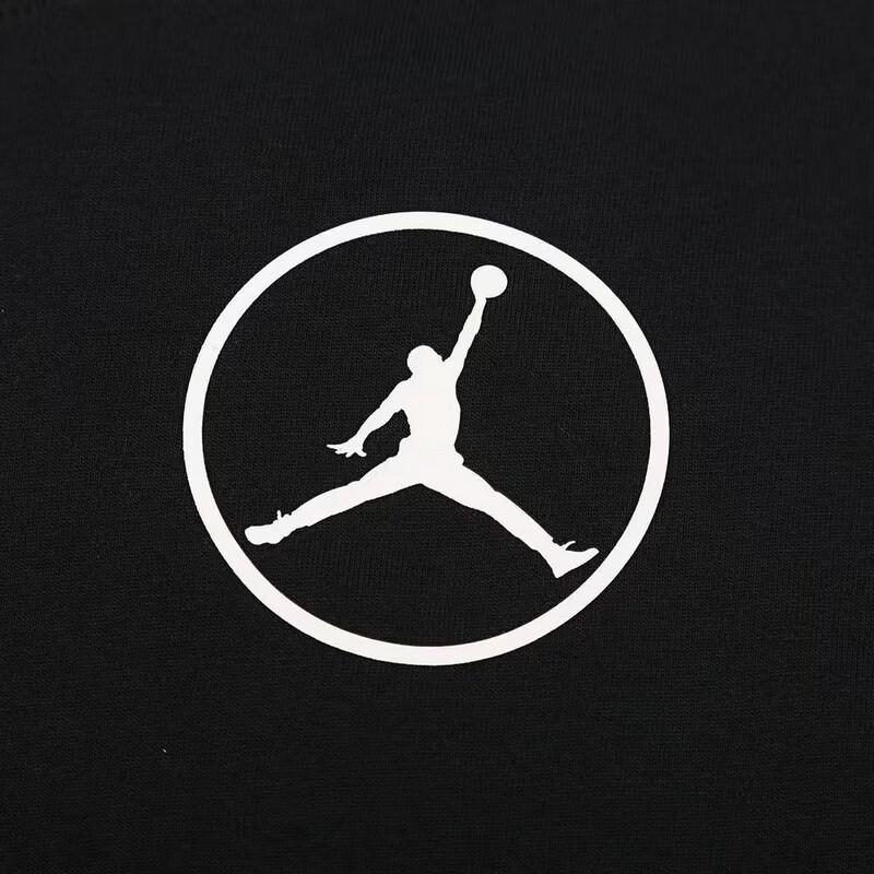 Jordan Мужская повседневная вязаная футболка с коротким рукавом