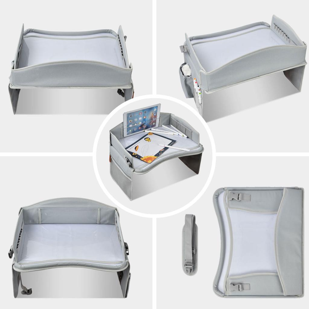Детское автокресло, поднос для путешествий, водонепроницаемое защитное сиденье, игровой стол для закусок, органайзер для хранения, портативный стол