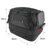 Universal 42L Waterproof Motorcycle Tail Rear Bag Repair Tool Bag For Bmw Honda