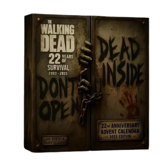 Календарь ожидания 22-й годовщины «Ходячих мертвецов» Украшение рождественской елки 24-дневный обратный отсчет