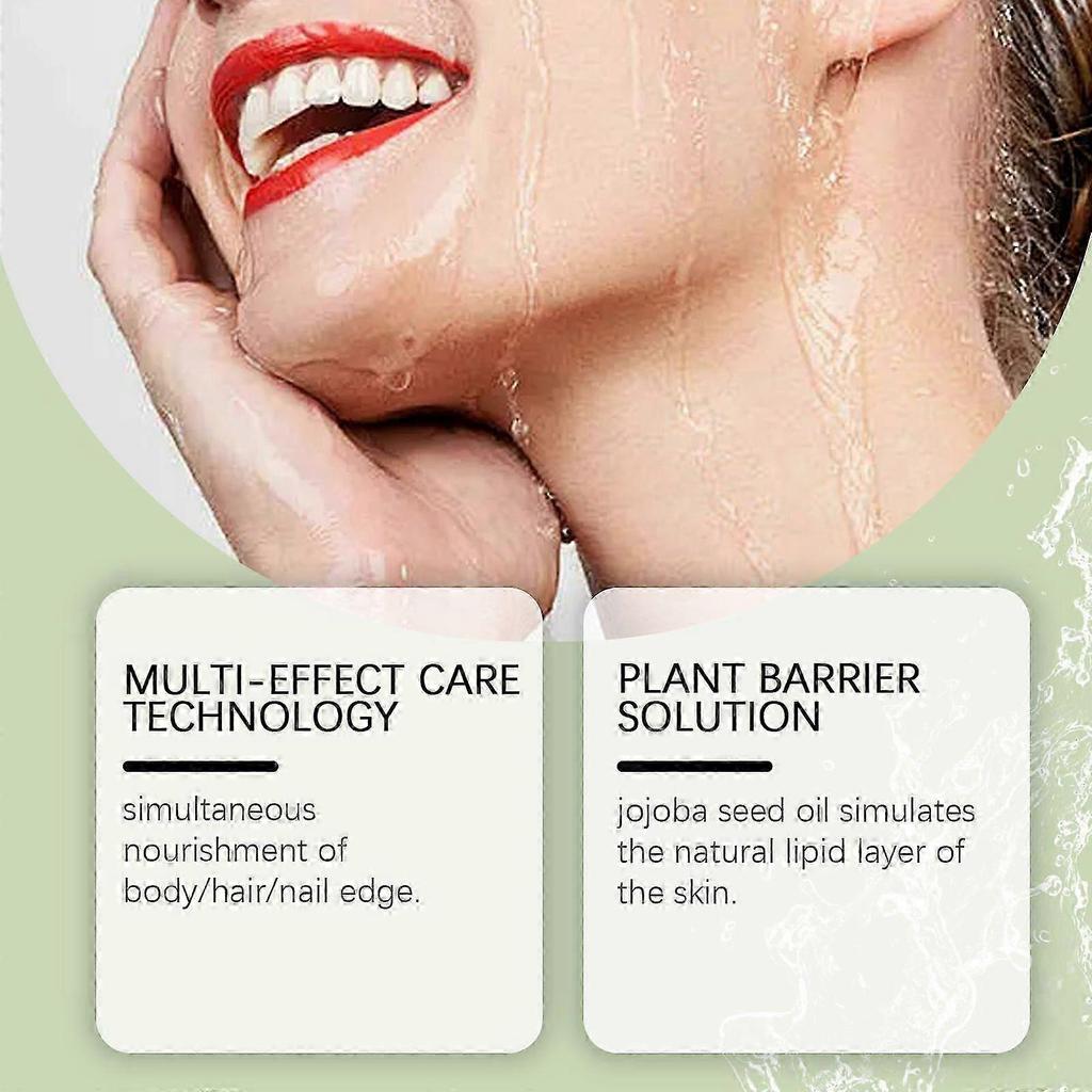 Body Moisturizing Oil for Skin Hair Nail Edges - Hydrating Smooth Texture
