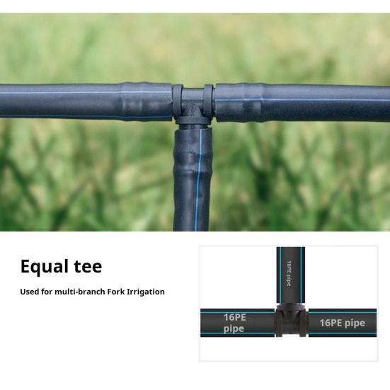 42 шт. Комплект фитингов для капельного орошения. Пластиковые соединители для трубок 1/2 дюйма для систем капельного орошения. Водостойкие, простые в установке аксессуары для капельных линий.