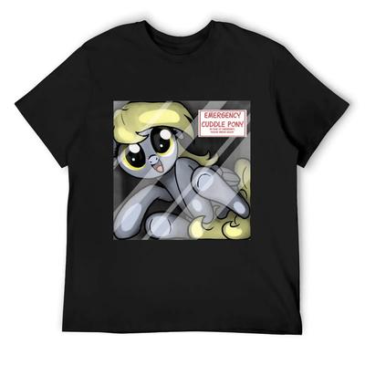 Футболка с графическим принтом 'Emergency Cuddle Derps' больших размеров Эстетичная одежда оверсайз футболка с графикой винтажная футболка с графикой мужская футболка