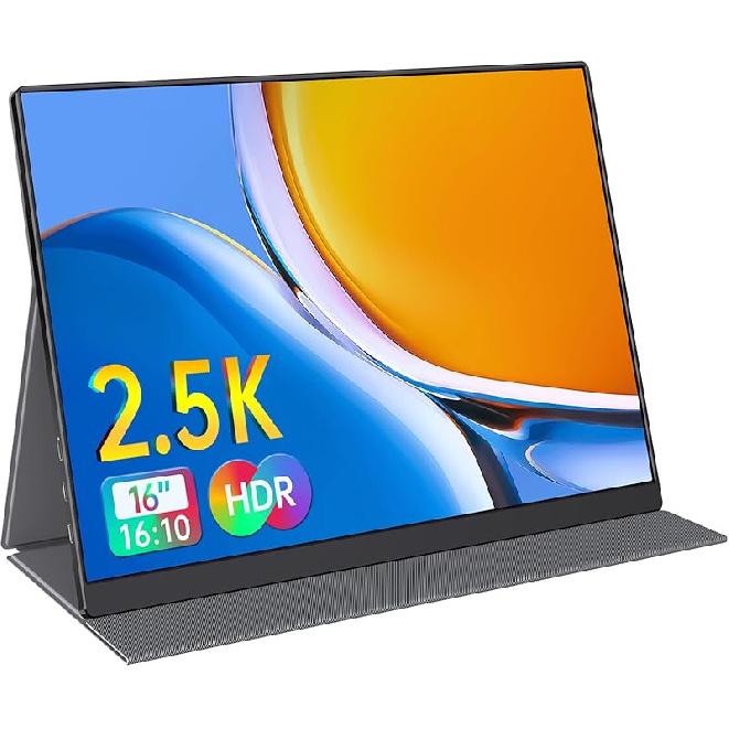 Портативный монитор 15,6 дюйма 1080P USB-C HDMI Ультратонкий дорожный монитор с подставкой, для ноутбука, ПК, телефона Mac, PS, Xbox, Swich IPS Ультратонкий Zero