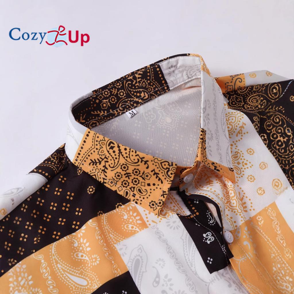 Мужская рубашка с коротким рукавом, черно-белая рубашка в китайском стиле с кешью, повседневная мода для мужчин, лето 2025, новое поступление