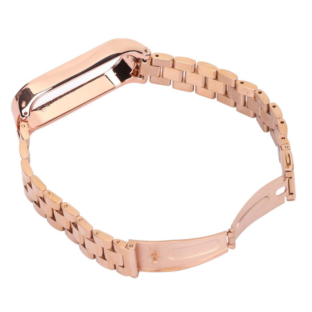 Smartwatch Wrist Band Strap Stainless Steel Anti Lost with Double   Folding Buckle for   Band 6
