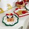 Christmas Towel Cute Christmas Atmosphere Practical Christmas Gift Comfortable Hand Towels Kitchen 4 Styles