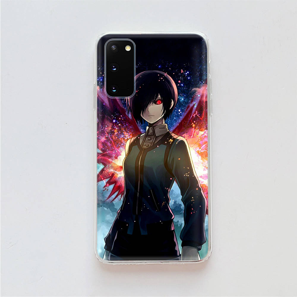 AD94 Tokyo Ghoul аниме прозрачный чехол для Samsung A04 A14 A23 A34 A54 M23 M33 M52 M53 Realme 10 9 C30S C35 C55 VIVO Y02 Y21 Y33S Y51 X80 V25 чехол