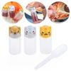 4PCS Salad Cute Mini Kitchen Accessories Small Container For Bento Seasoning Sauce Bottle