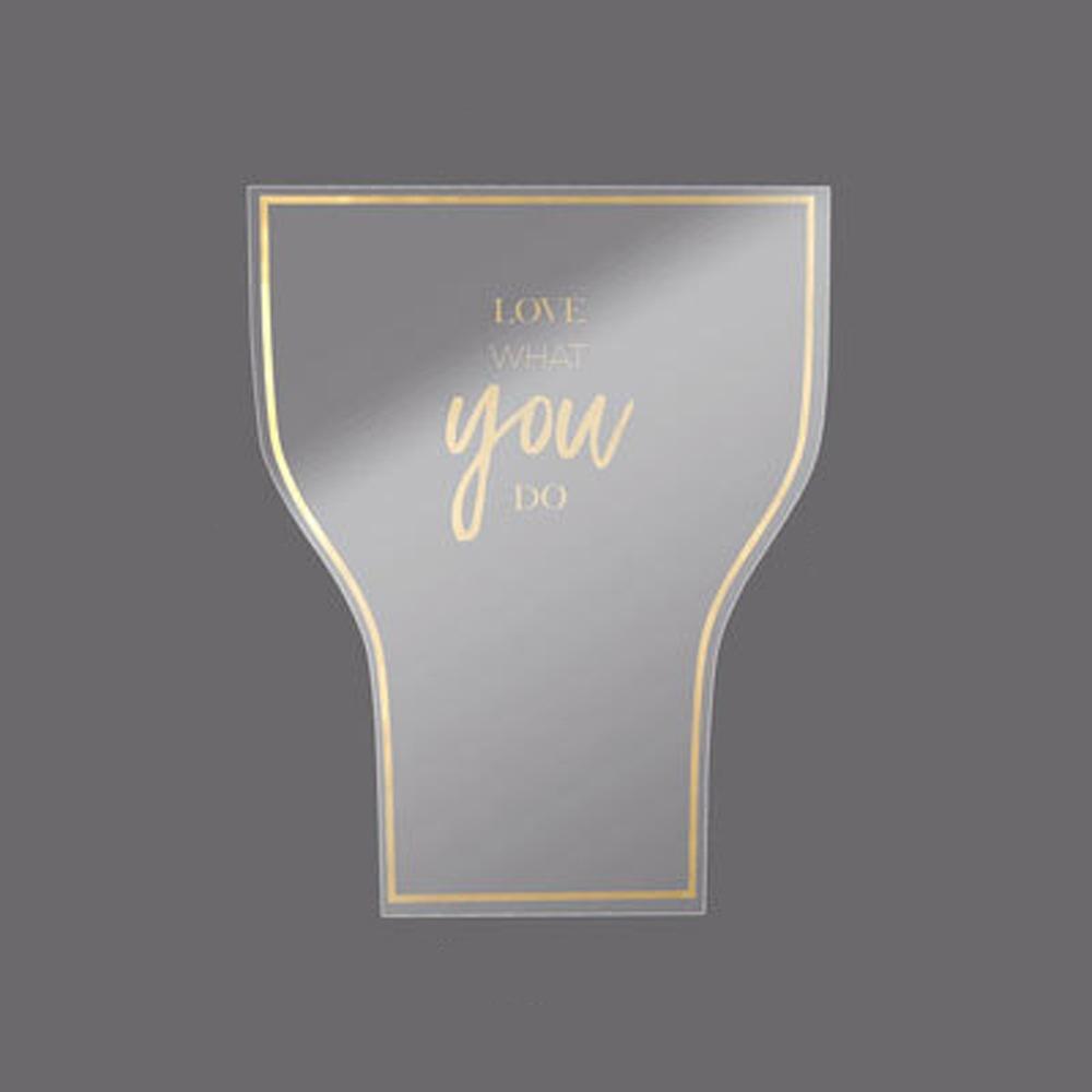 30 Pieces Transparent Flower Wrapping Bags Waterproof Flower Arrangement Bags  Mother's Day Party