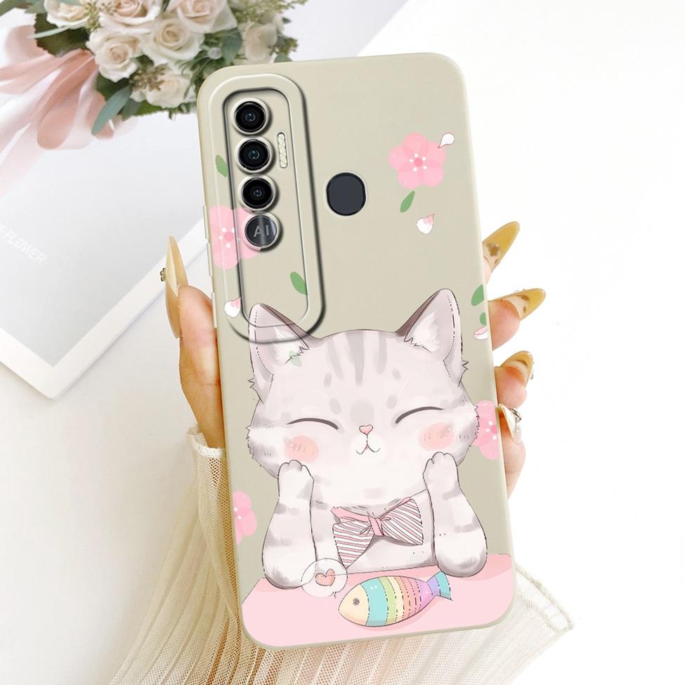 Чехол для Tecno Spark 7 Pro Чехол Модный Мультяшный Милый Смешной Расписной Силиконовый Чехол для Телефона Для Tecno Spark 7Pro