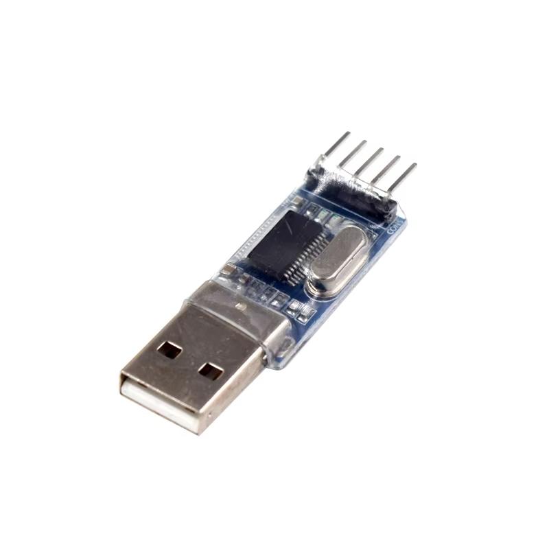 PL2303 USB в RS232 TTL Конвертер Адаптер Модуль DC 3.3V 5V PL2303HX STC Микроконтроллер Плата для Прошивки 1/2 шт.