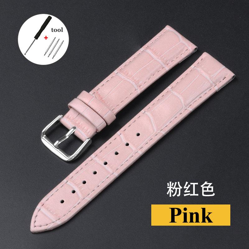 Ремешок из натуральной коровьей кожи для Seiko для Tissot Мужской и женский универсальный ремешок для часов 12 13 14 15 16 17 18 19 20 21 22 24 мм