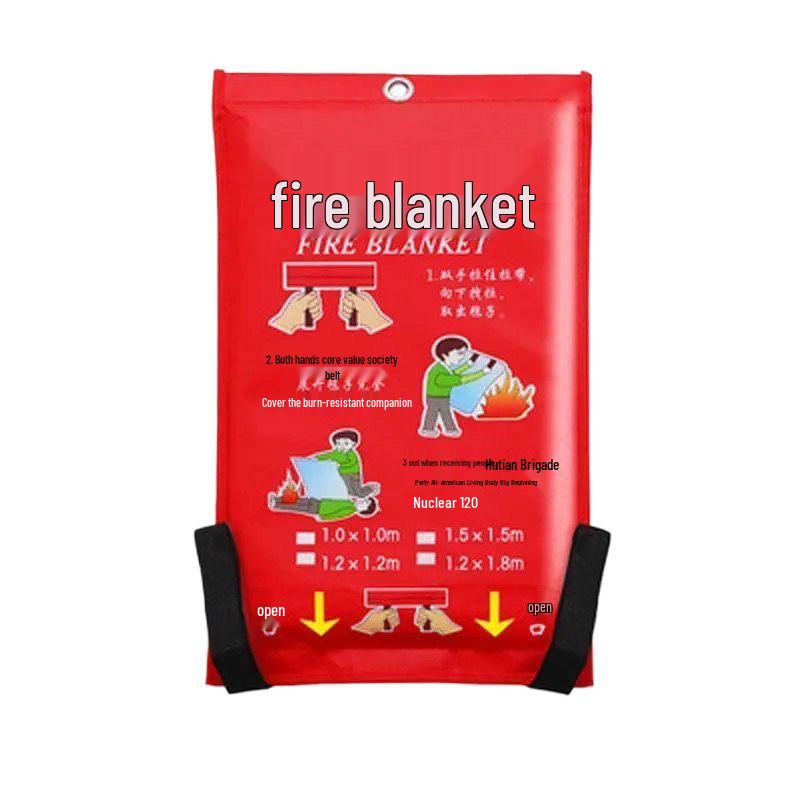 Commercial Kitchen Fire Blanket - Fire Safety & Escape Tool