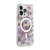 Guess Flower Magsafe - Etui Iphone 14 Pro Max (Przezroczysty)