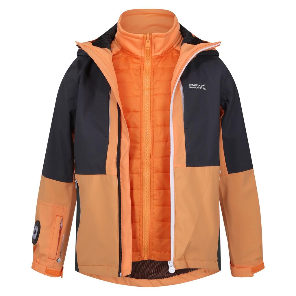 Regatta Childrens/Kids Hydrate VIII 3 In 1 Waterproof Jacket