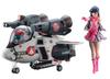 Hasegawa Super Dimension Fortress Macross Lynn Minmay Egg Plane Strike Valkyrie Scale Resin Figure Plastic Model Kit 65863 (Stage Dress) w/ VF-1S 1/24