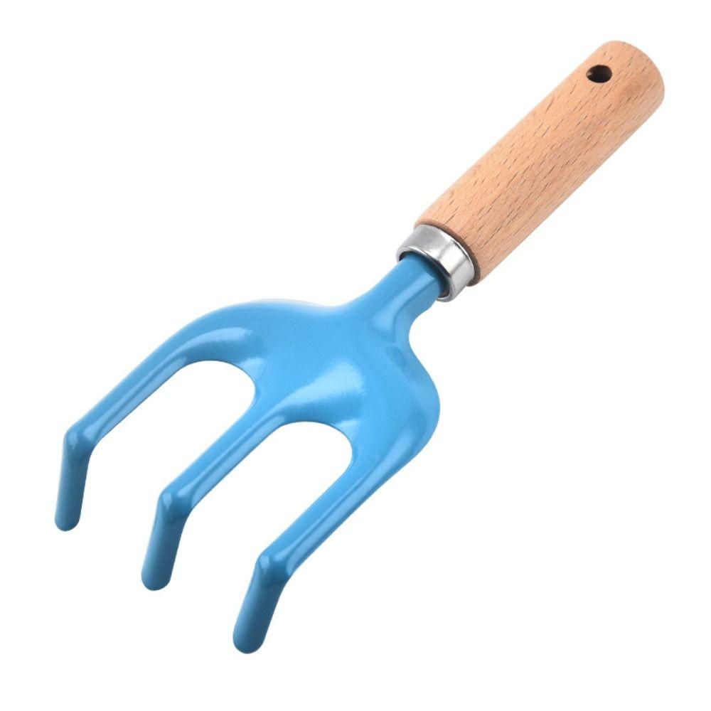 1/3 шт. Маленький садовник детский садовый инвентарь набор лопата грабли вилка прочная деревянная ручка детский садовый инструмент безопасно рыхлит почву