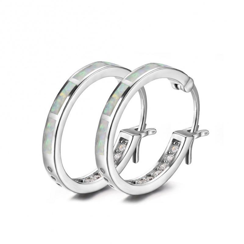 New opal earrings electroplated earrings women's ebay new jewelry earrings