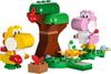 LEGO Super Mario Yoshi's Egg-Like Forest Expansion Set, Super Mario Collectible Toy for Kids, Includes 2 Brick-Building Characters, for Girls and Boys