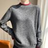Женский кашемировый свитер Qinghe кашемир 30% кашемир 70% шерсть осенне-зимний пуловер теплый и модный