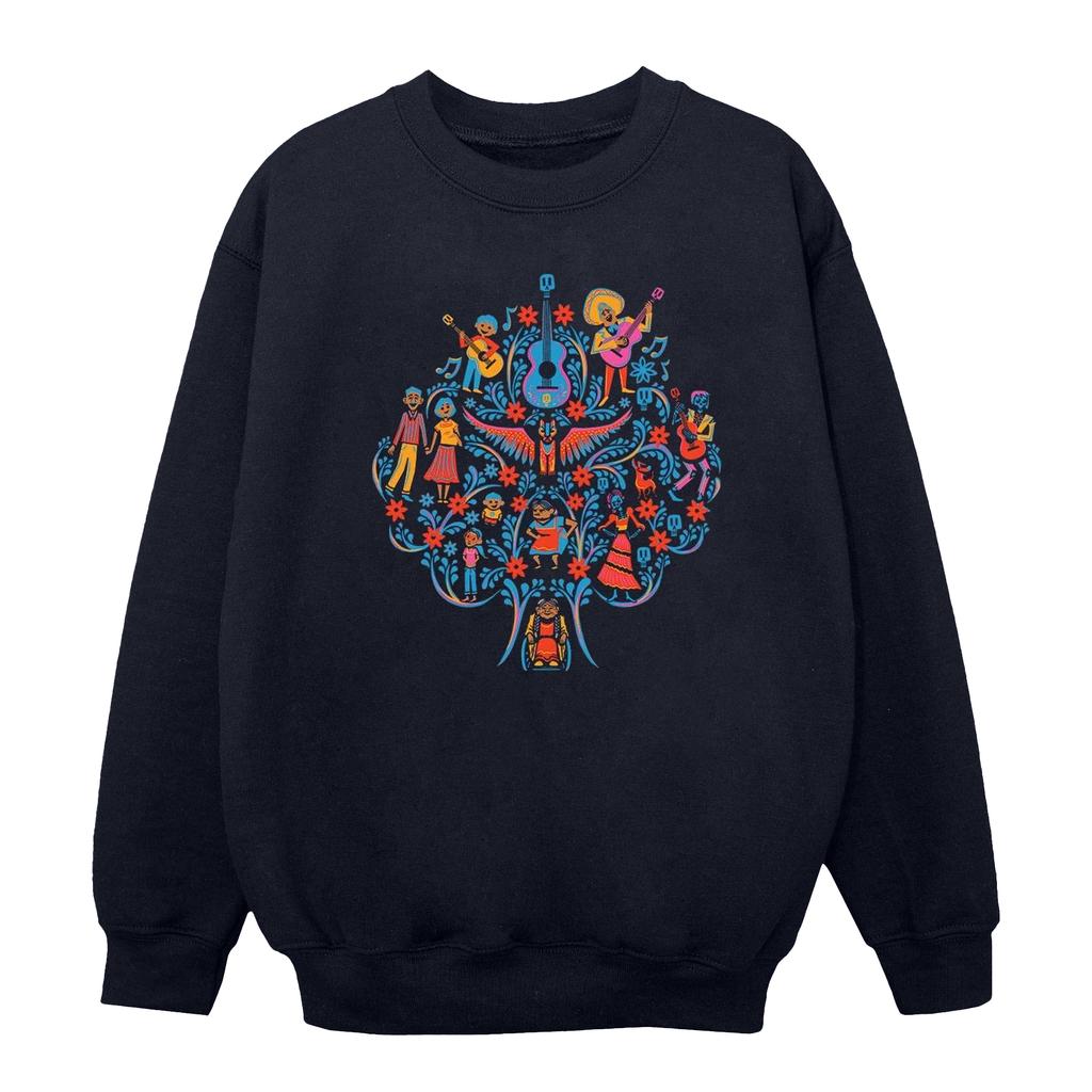 Disney Womens/Ladies Coco Tree Pattern Sweatshirt