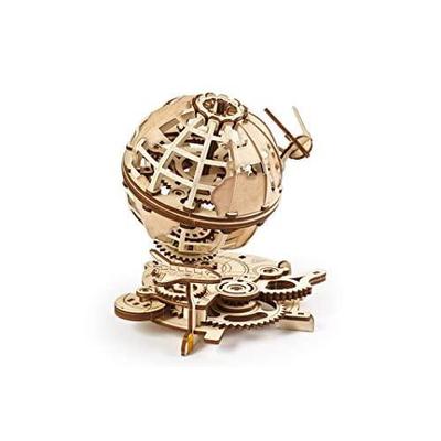 UGEARS Глобус - деревянная развивающая головоломка, самособирающаяся механическая 3D-модель, головоломка своими руками