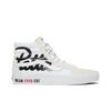 Vault Sk8-Hi Reissue VLT LX 'Кошка со злым взглядом - Белый' (унисекс) Белые / Черные скейтбордические кеды VN0A4BVH5WW