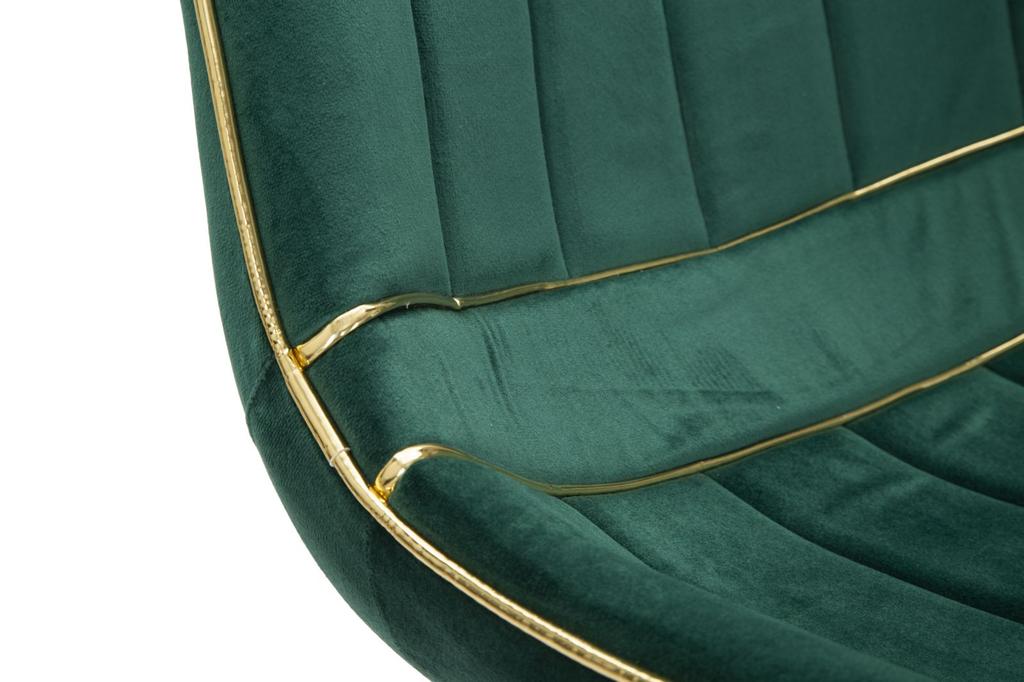 Chair Paris Green Gold Set 2 Pcs Cm 51X59X79