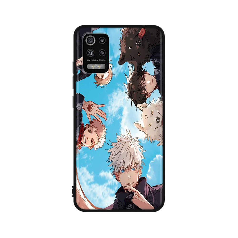 DT22 Jujutsu Kaisen Case for OPPO Reno 8 6 5 4 Pro Find X3 A17 A31 A38 A40 A53 A54 A55 A74 A76 A78 A77 A80 A94 A95 A96 Lite Black Soft Cover