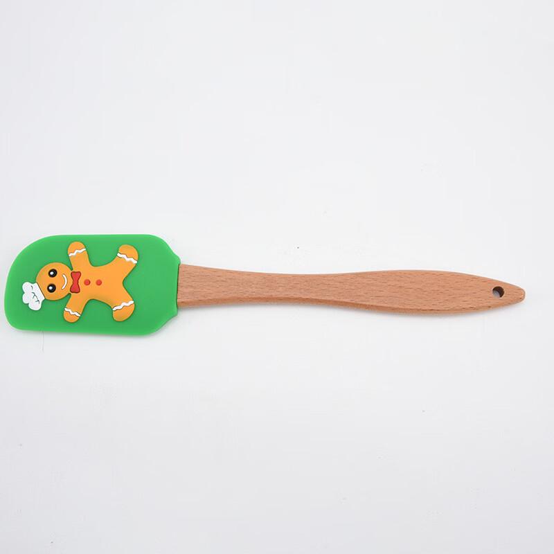 Wu Tuo Christmas Silicone Spatula Set, 2-Pack