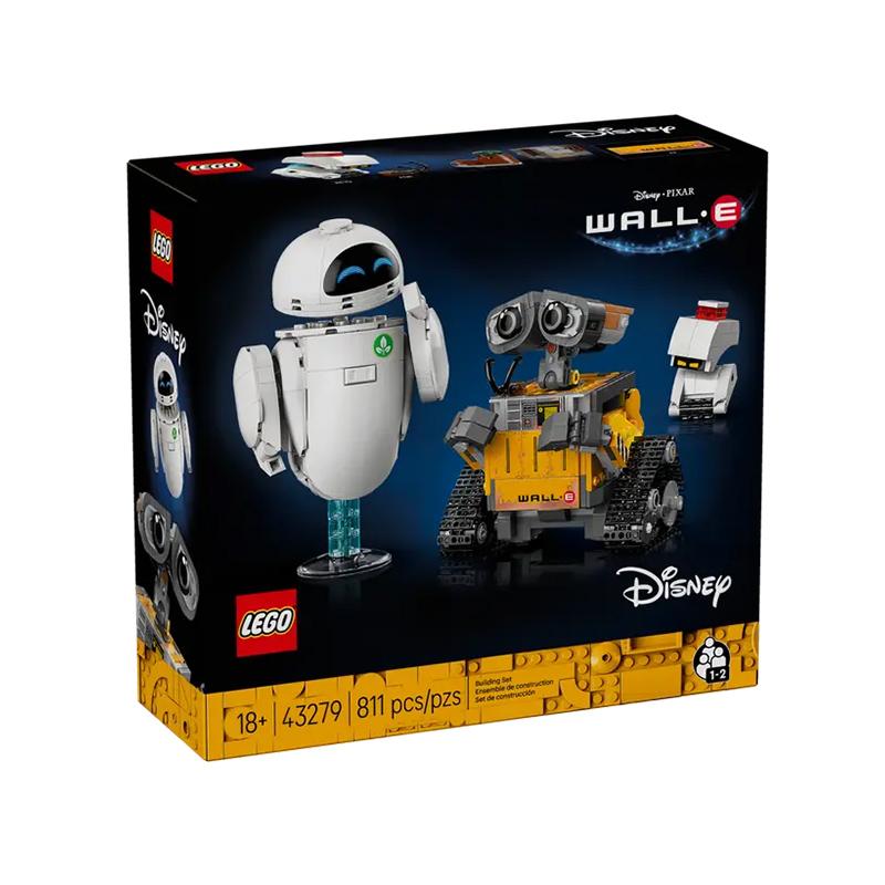 LEGO 43279 Конструктор WALL-E и EVE