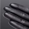 100PCS Black Nitrile Gloves Disposable Powder Free Household Cleaning Gloves for Kitchen Beauty Salon Tattoo Working Gloves